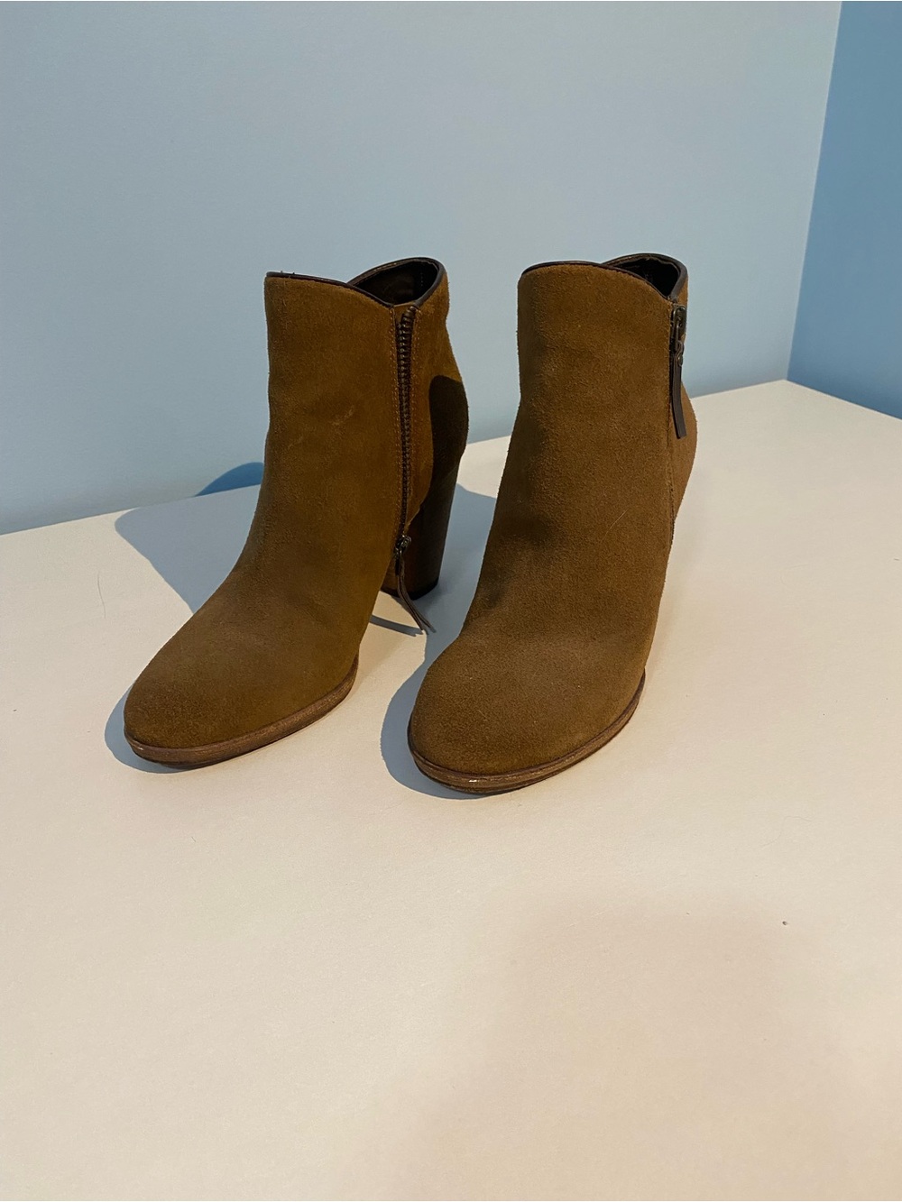 Cole Haan "Grand.ØS" suede ankle boots